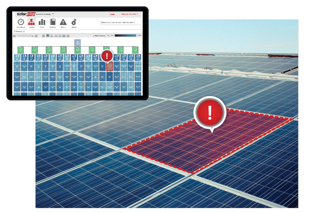 Solar edge monitoring